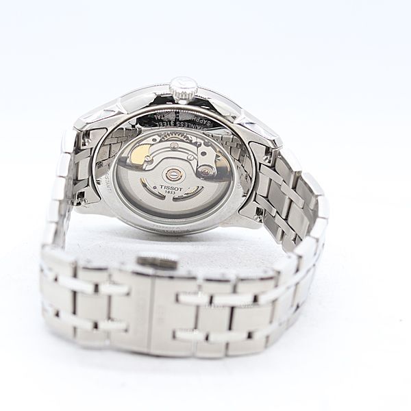  保 稼働 ティソ パワーマチック80 T139807A AT 自動巻 グレー文字盤 メンズ腕時計 2011000 1MGY ABC17925 SMZ モード系 自動巻き時計 腕時計(アナログ)