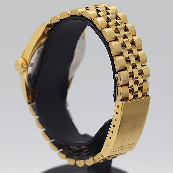 保/箱付 稼働 良品 エルジン メイプルリーフ 金貨 11PD ダイヤストーン