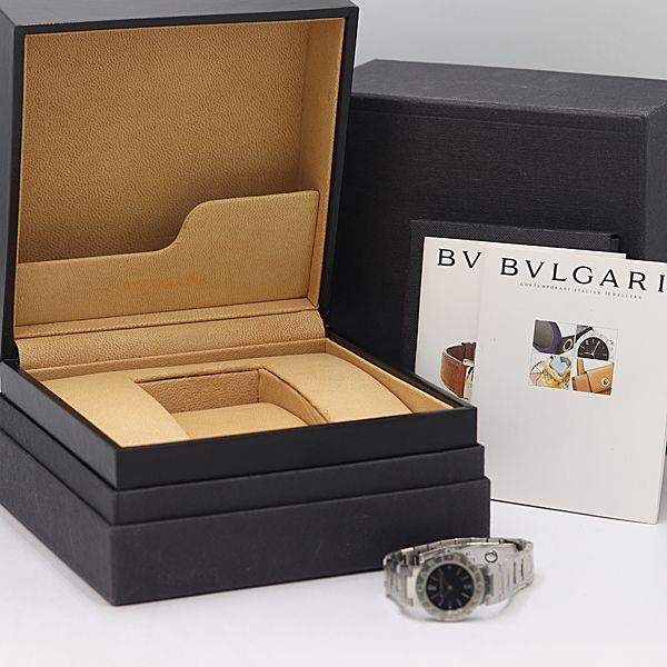 保/箱付 稼働 良品 ブルガリ ブルガリブルガリ BB23SS D345573 QZ