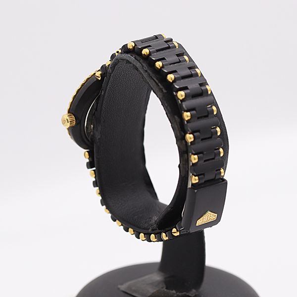 稼働 タグホイヤー プロフェッショナル 916.408 QZ ゴールド文字盤