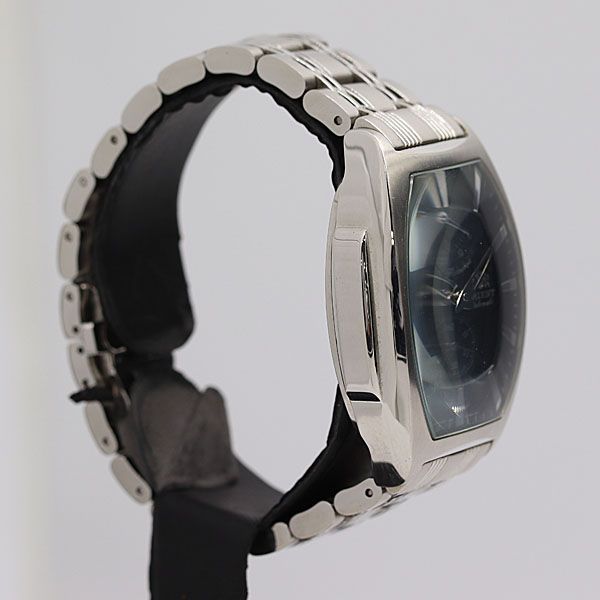  稼働 オリエント CEZAB004B AT 自動巻 クロノグラフ ブラック文字盤 メンズ腕時計 5665000 1APT ABC18009 KMT フーディー 自動巻き時計 腕時計(アナログ)