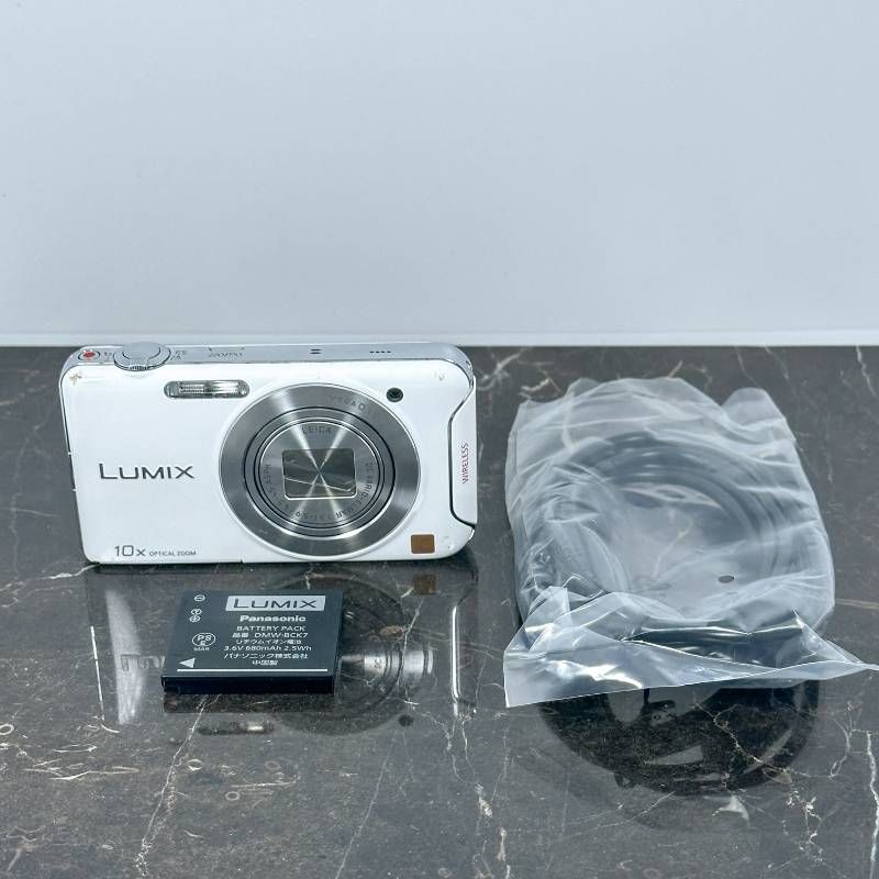 Panasonic LUMIX DMC-SZ5 ホワイト Wi-Fi 光学10倍ズーム 25-250mm