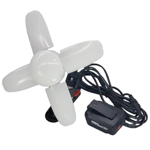 デザイナー エアコン内機 エアコンの風を有効活用 バッテリーパック式 LED電球付屋内用クリップ