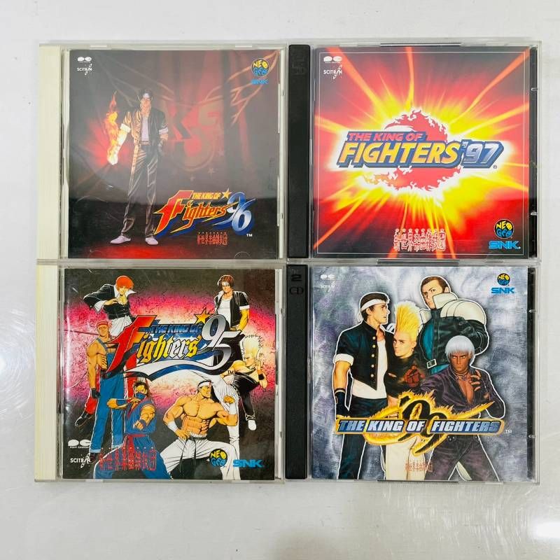 THE KING OF FIGHTERS SNK 新世界楽曲雑技団 CD 4枚 セット / KOF