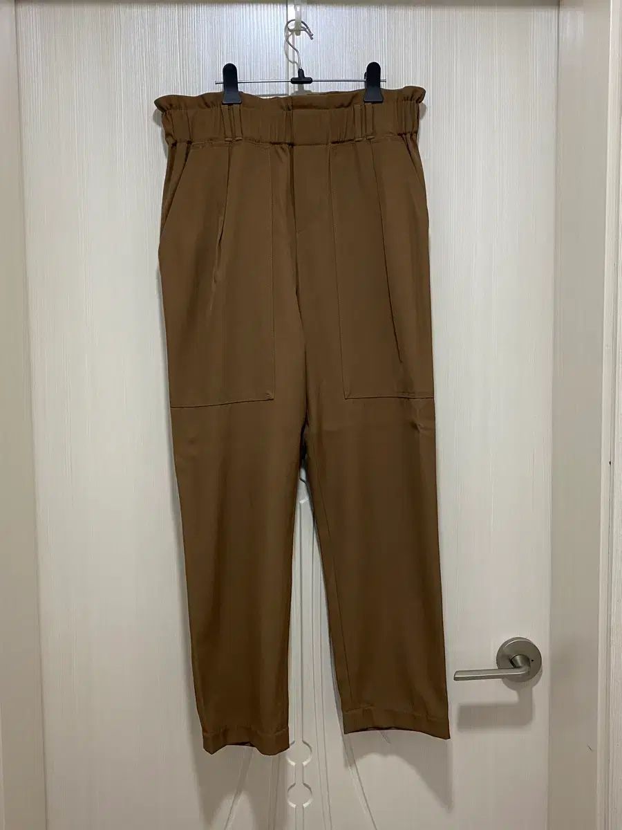 BRUNELLO CUCINELLI ブルネロクチネリ ブラウン スラックス ズボン 42