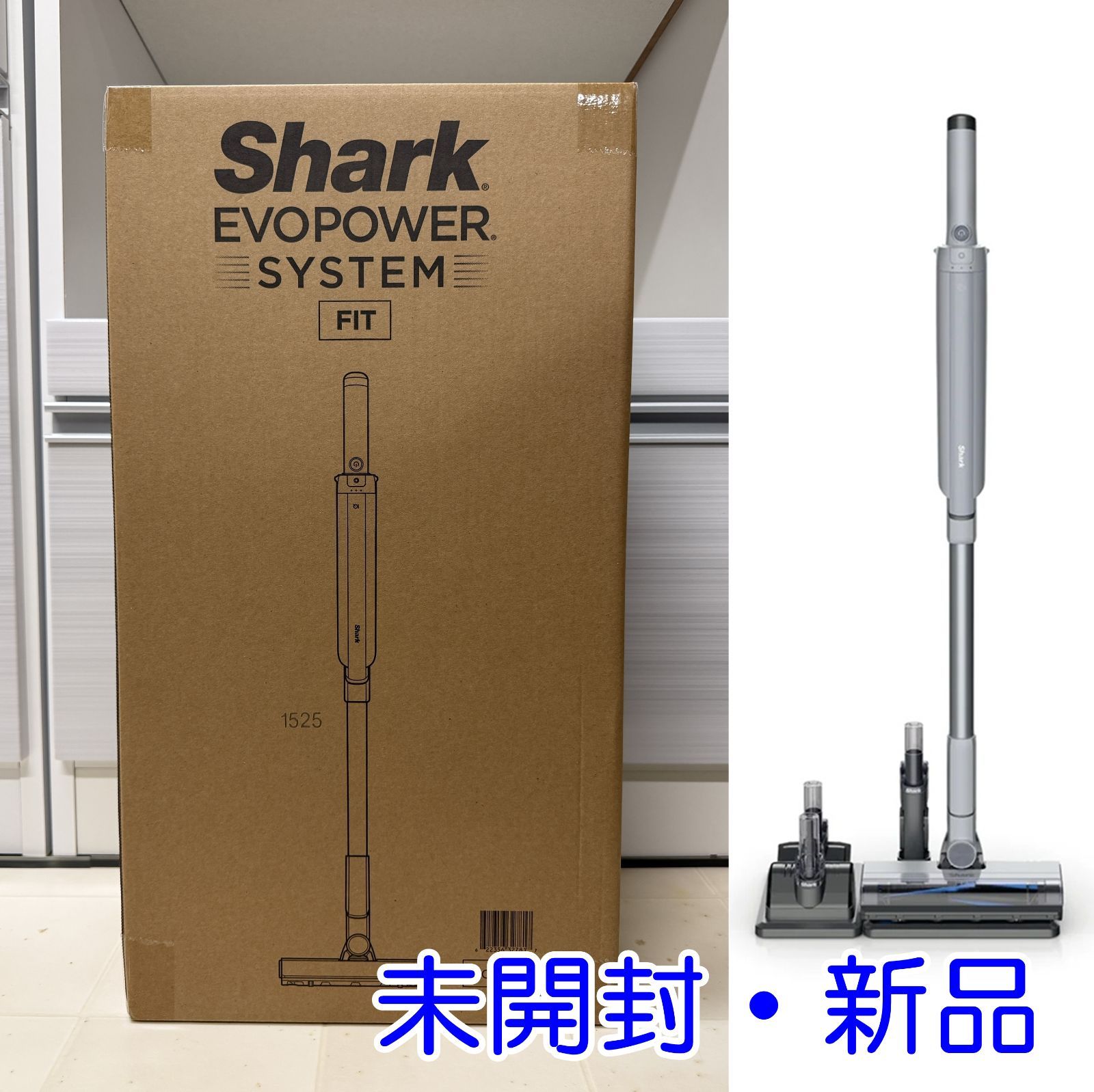 新品未開封】Shark EVOPOWER SYSTEM FIT シャーク LC100JGY - メルカリ