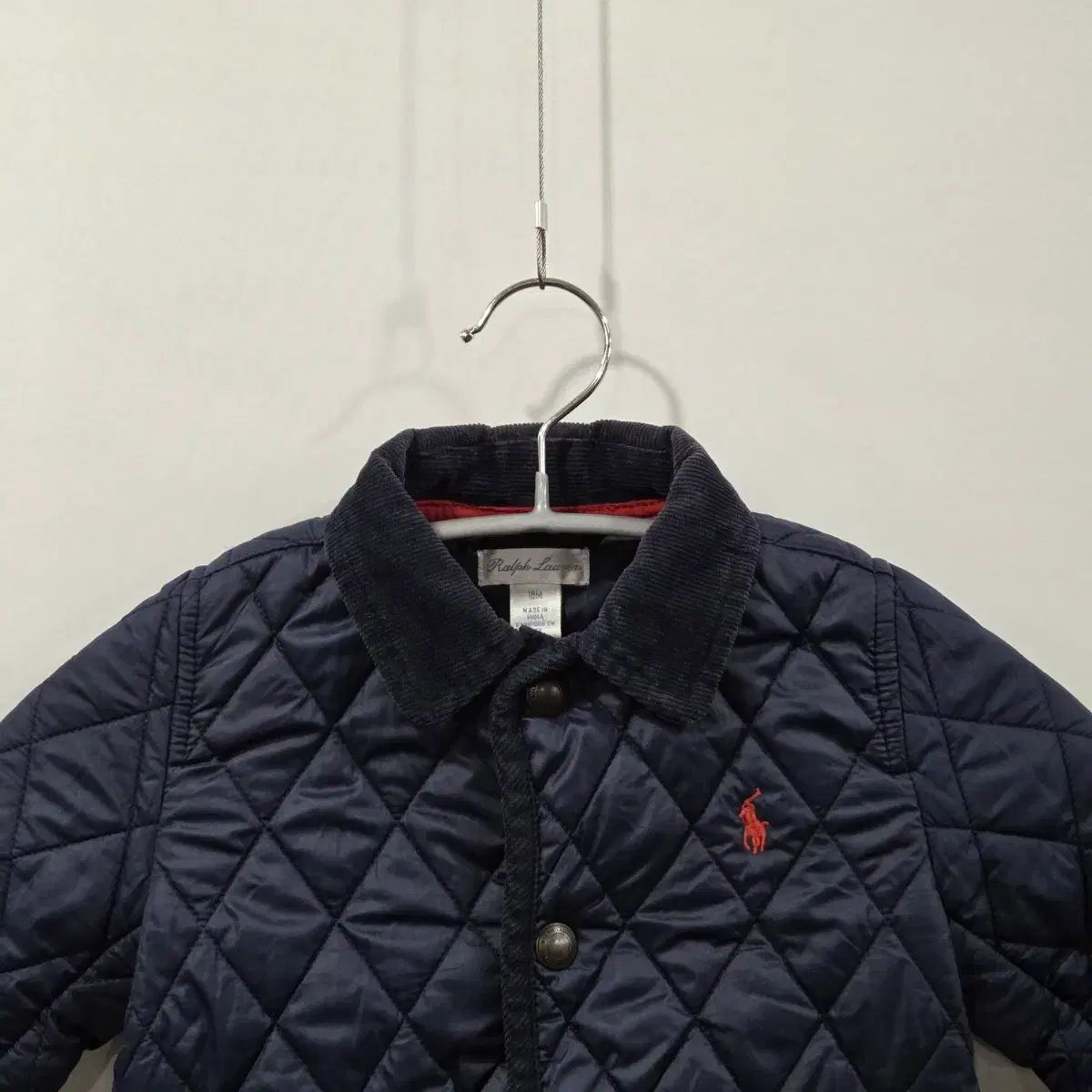 ポロラルフローレン キッズ キルティングジャケット 18M - メルカリ