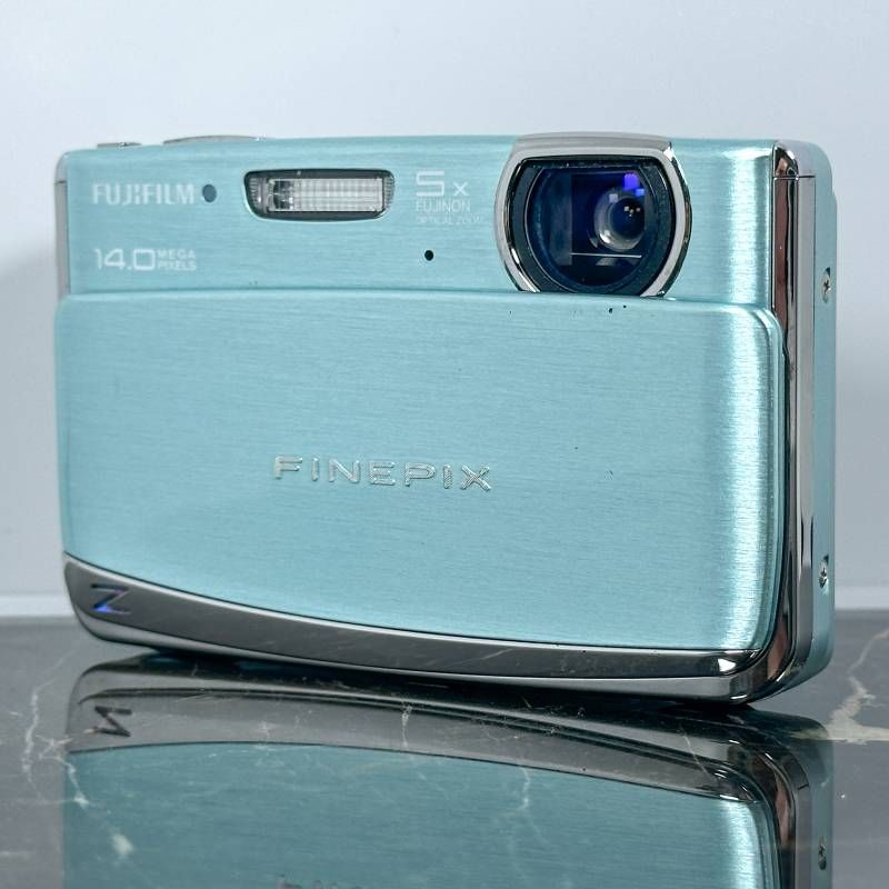 美品】FUJIFILM FinePix Z80 ミント コンパクトデジタルカメラ 1420万