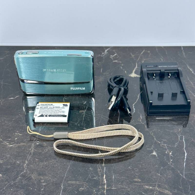 美品】FUJIFILM FinePix Z80 ミント コンパクトデジタルカメラ 1420万