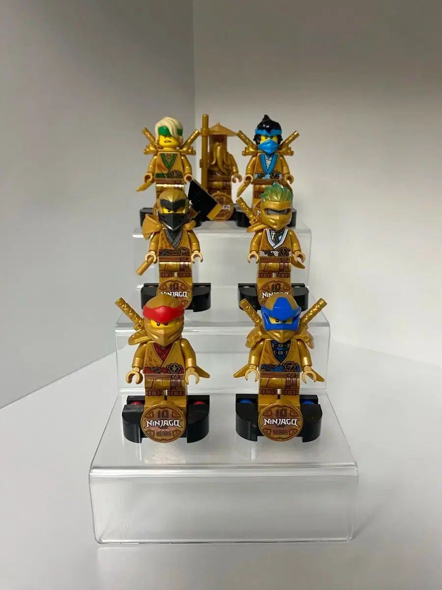 LEGOブロック ニンジャゴー 10周年 GOLD忍者