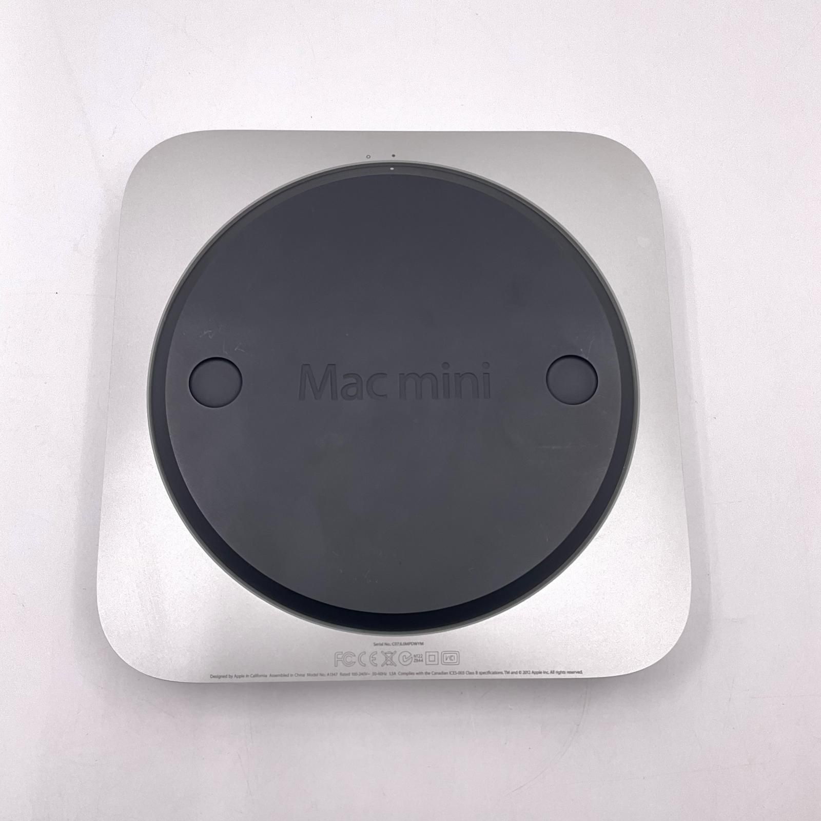 Apple Mac mini 2012 2.3 GHz クアッドコア Intel Core i7 16GB SSD