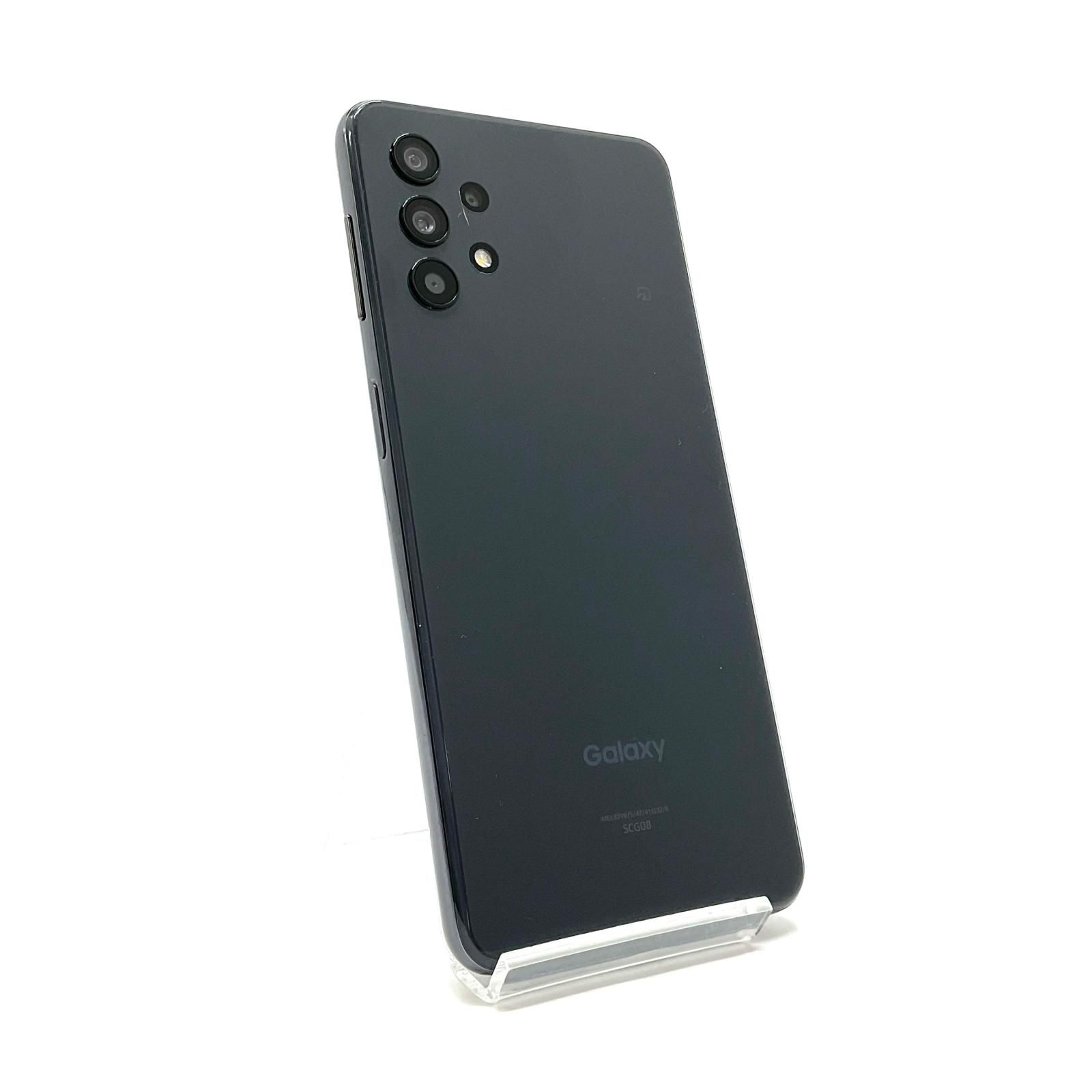 SAMSUNG Galaxy A32 5G オーサムブラック au SCG08 白ロム 動作確認済