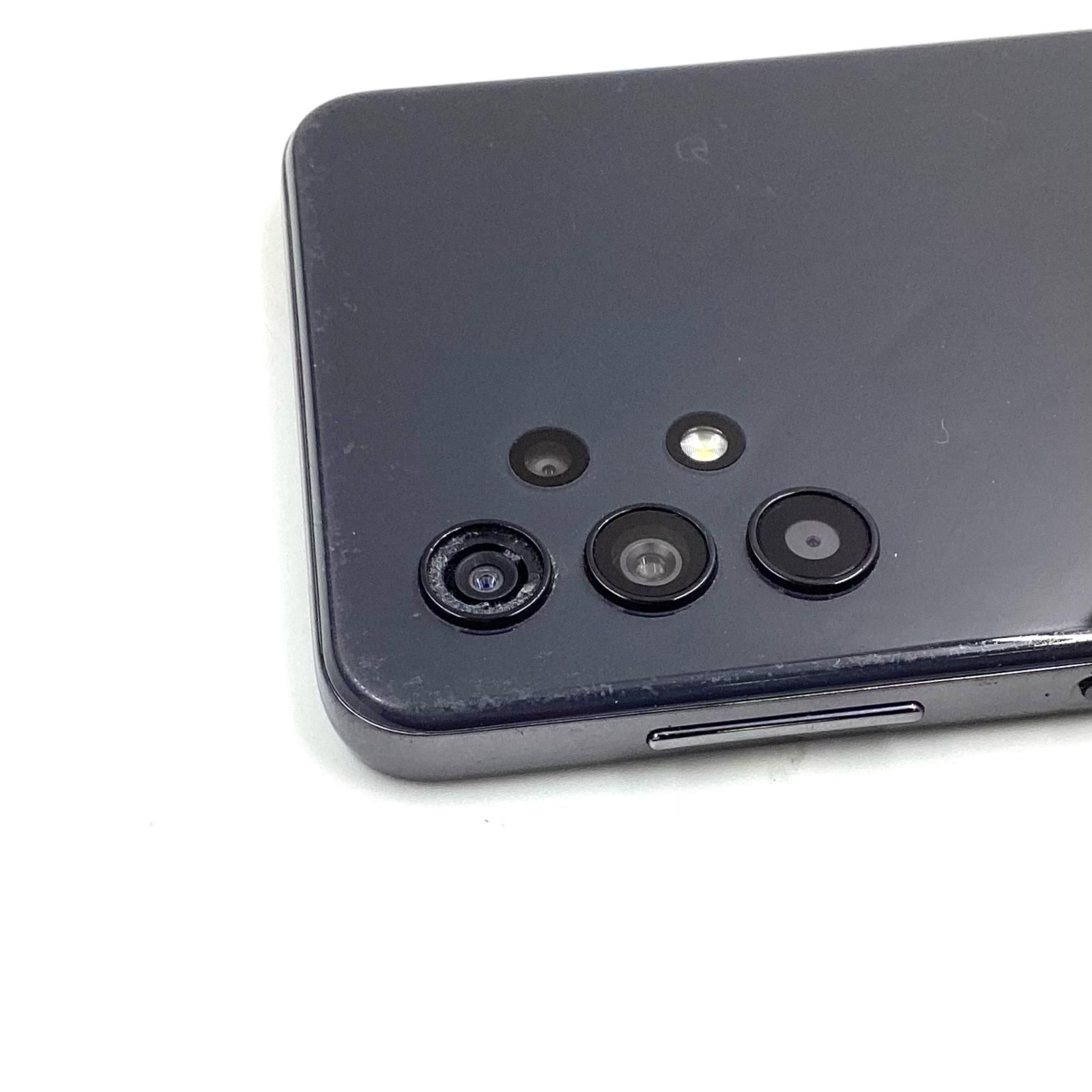 SAMSUNG Galaxy A32 5G 64GB オーサムブラック au SCG08 白ロム 動作