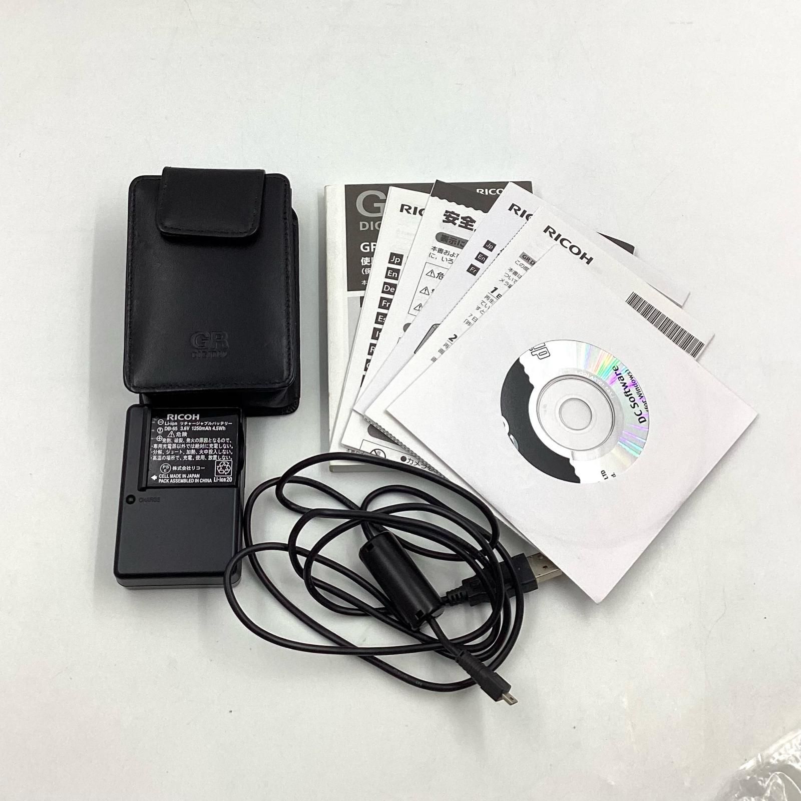 全額返金保証】【最速発送】RICOH コンパクトデジタルカメラ GR