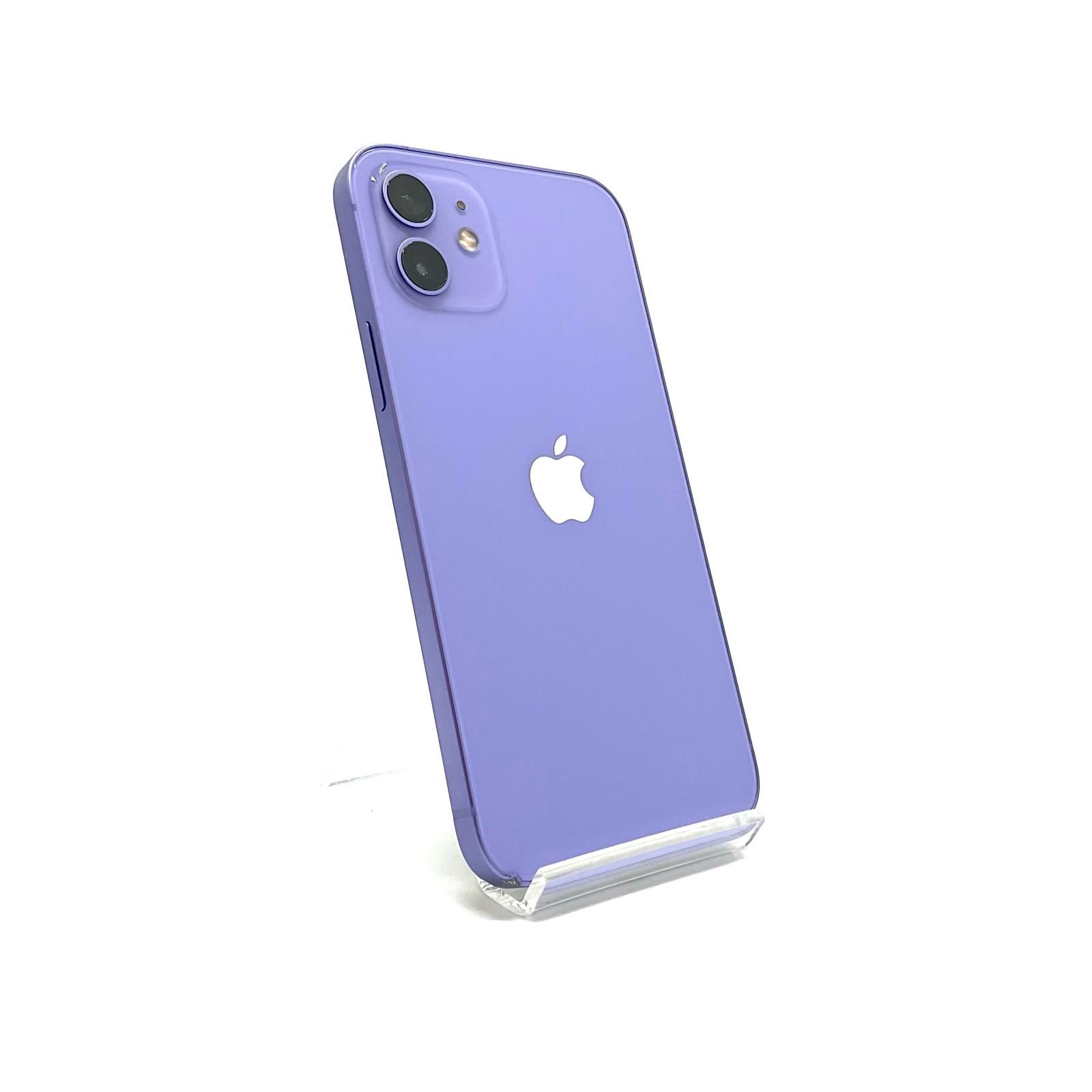 iPhone 12 iPhone12 64GB パープル SIMフリー 中古 本体 ほぼ新品