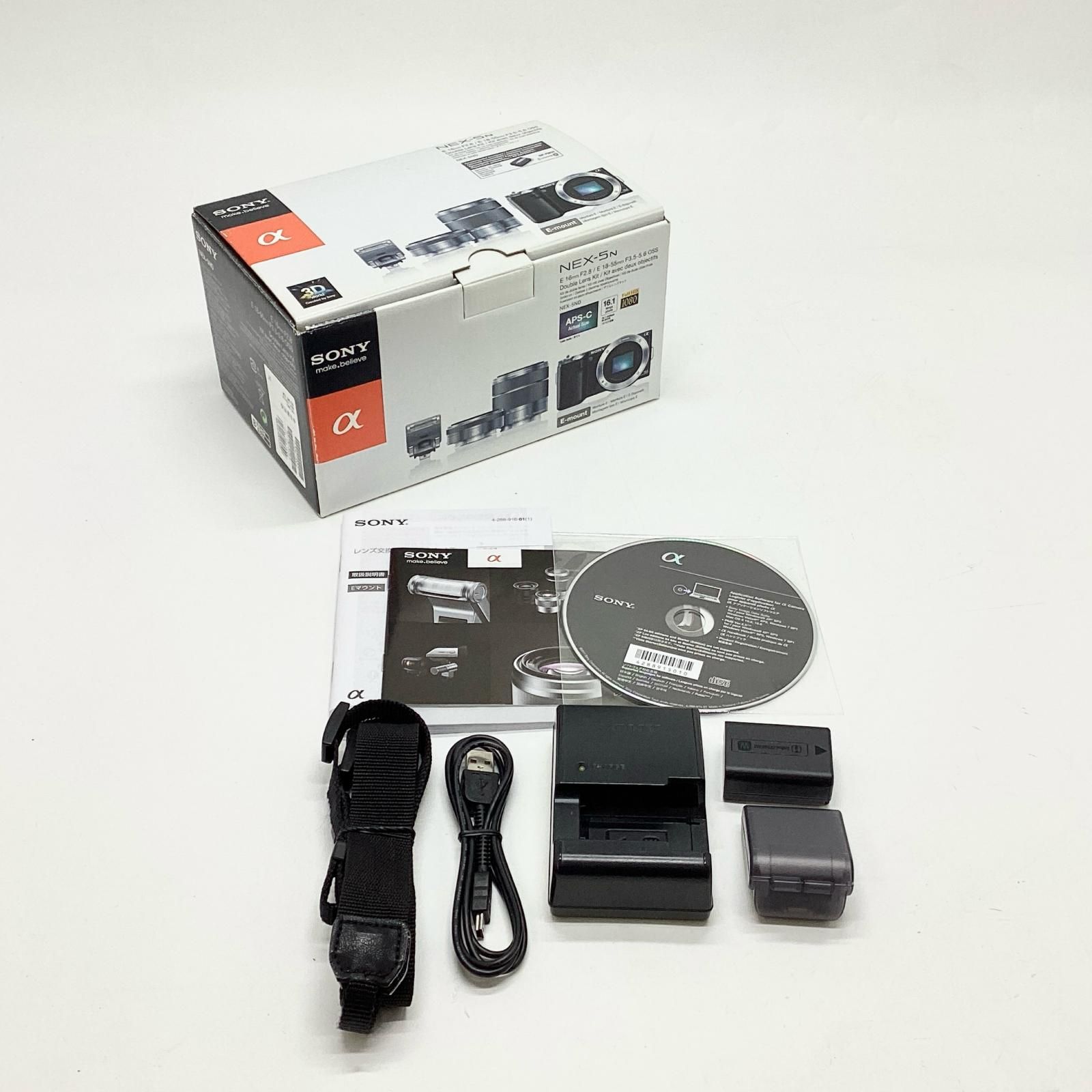 全額返金保証】【最速発送】Sony デジタル一眼 α NEX-5N ボディ