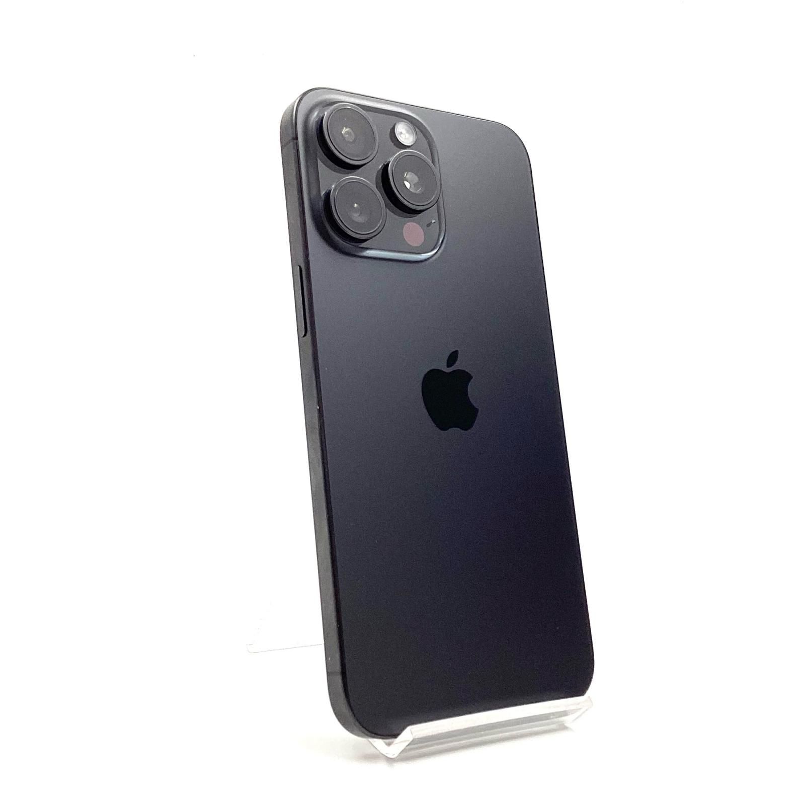 iPhone 15 Pro Max 512GB ブラックチタニウム docomo 白ロム 動作確認