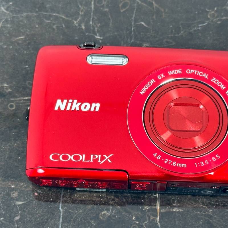 Nikon COOLPIX S4300 レッド コンパクトデジタルカメラ 1600万画素