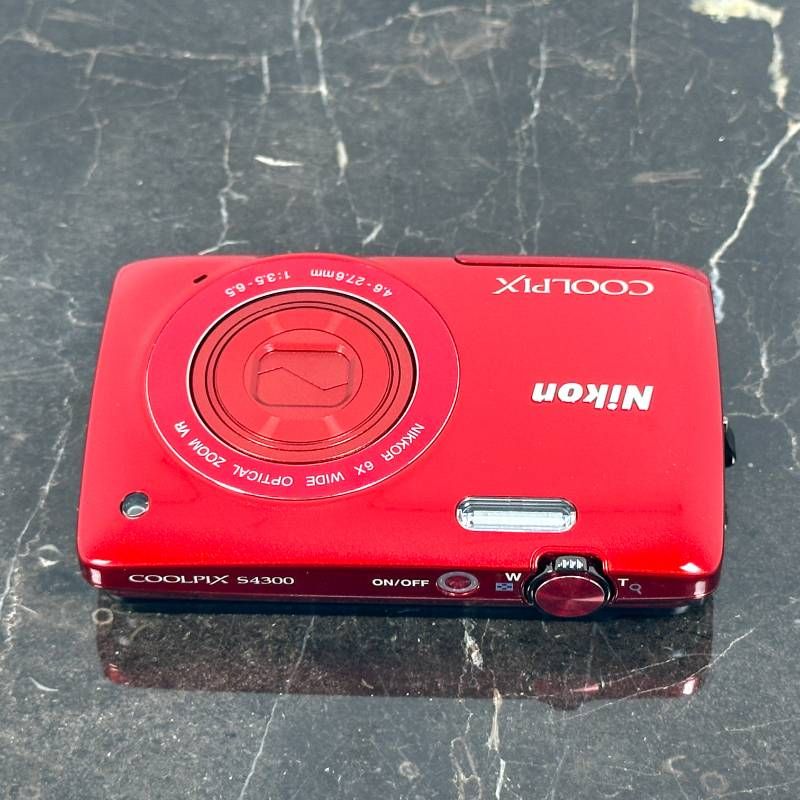 Nikon COOLPIX S4300 レッド コンパクトデジタルカメラ 1600万画素