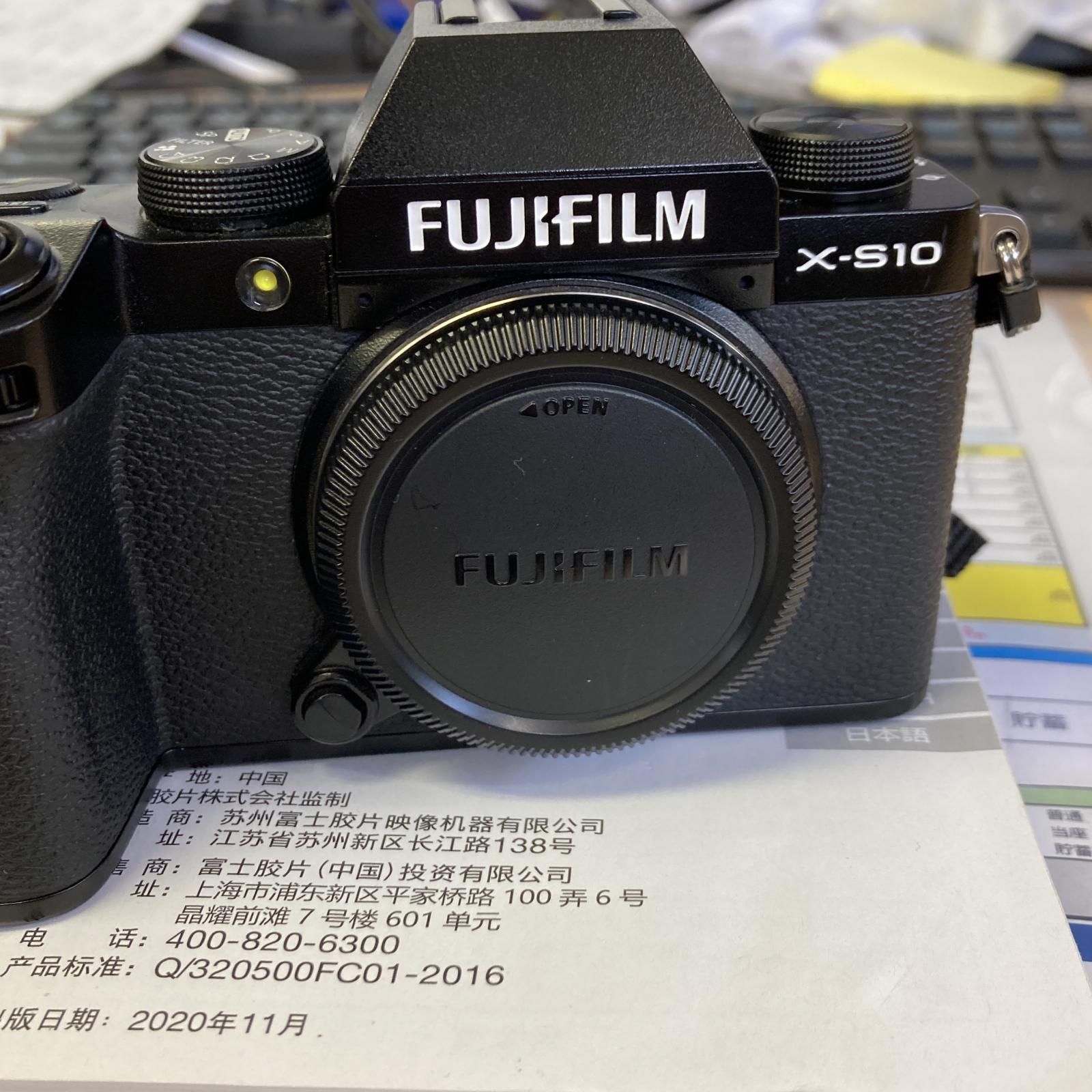 全額返金保証】【最速発送】FUJIFILM デジタル一眼 FUJIFILM X-S10