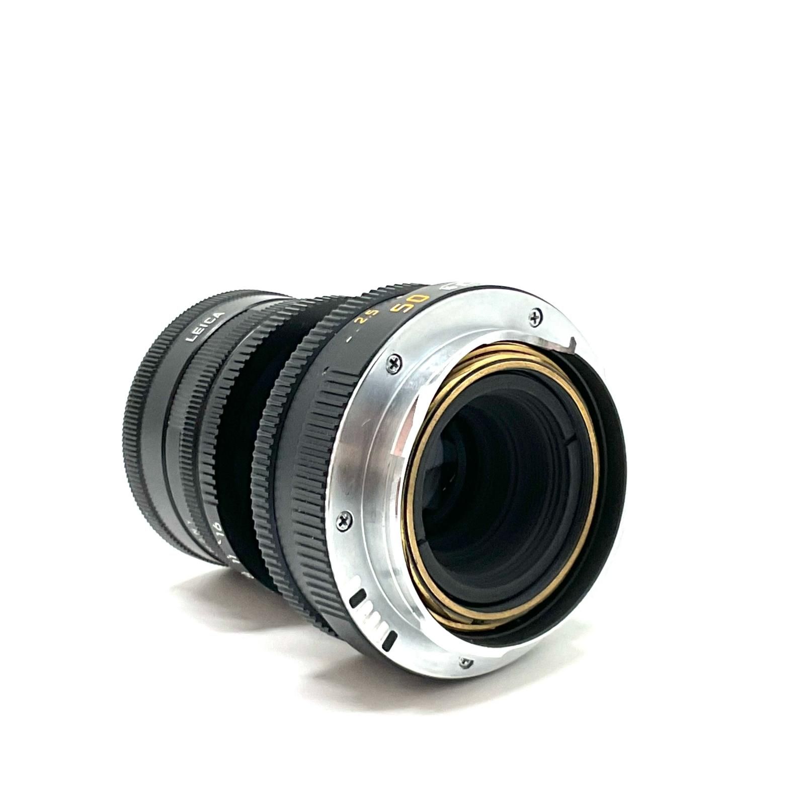 Leica ELMAR-M 50mm F2.8 E39 ブラック【難有】【最速発送】 - メルカリ