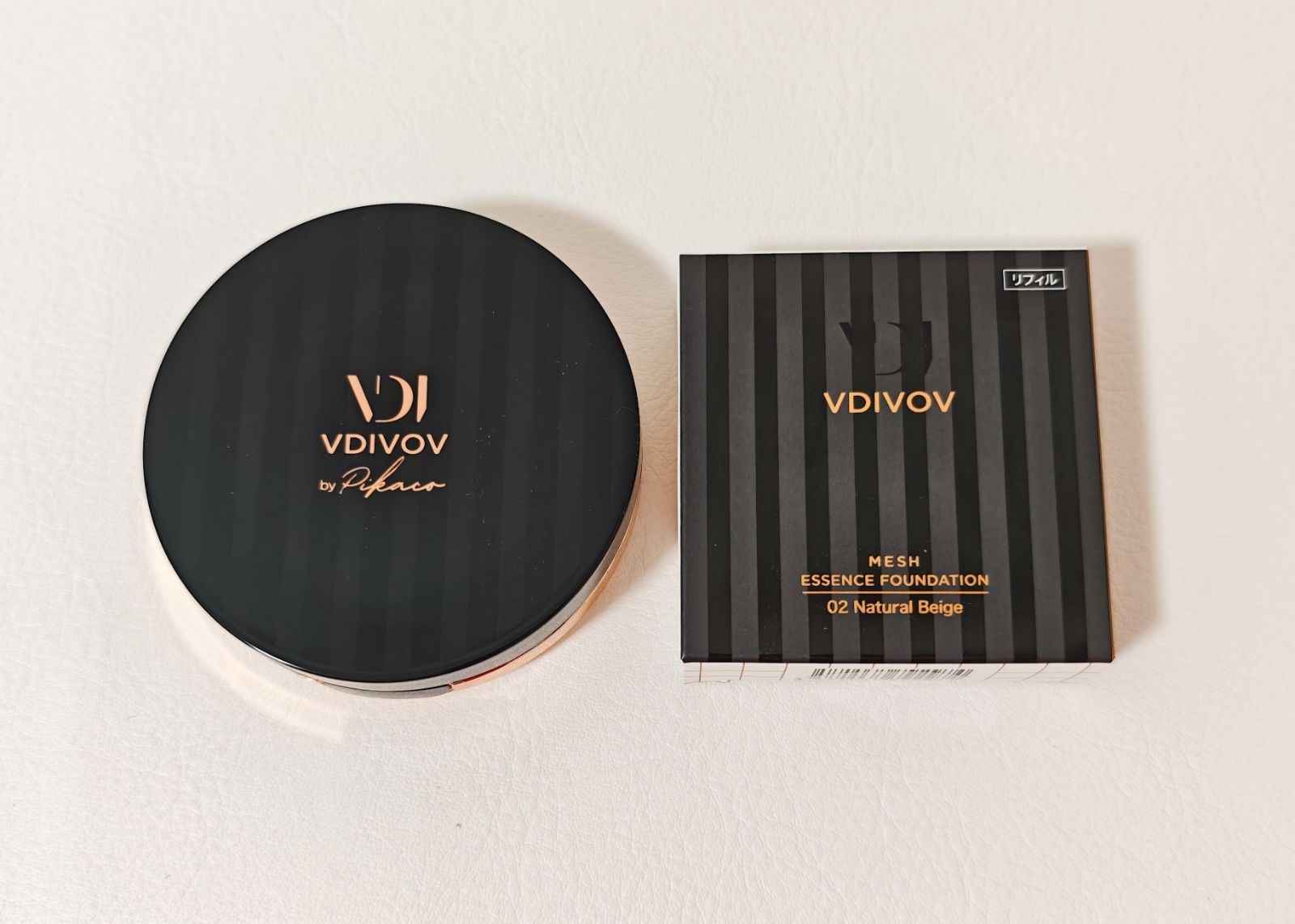 ビディボブメッシュエッセンスファンデ02本品＋レフィル２個＋パフ2枚 ビディボブメッシュエッセンスファンデ02本品＋レフィル2個＋パフ2枚