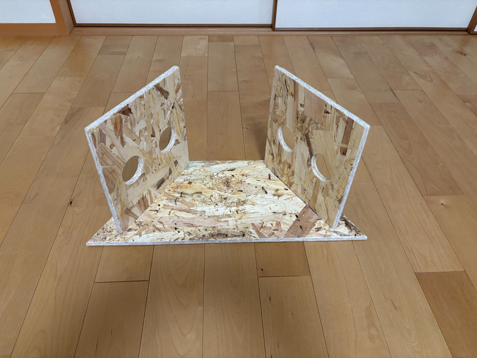 中サイズ OSB板 ヘキサゴンテーブル 6個セット ヘキサテーブル 囲炉裏