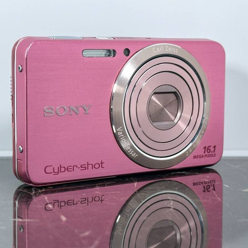 美品】Sony Cyber-shot DSC-W630 ピンク 1610万画素 25mm広角 光学5倍