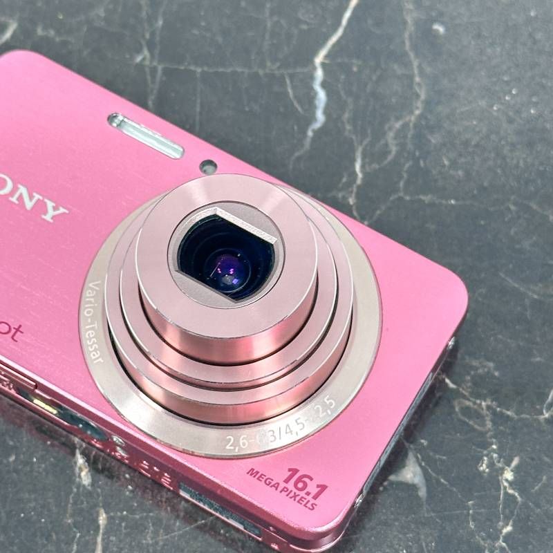美品】Sony Cyber-shot DSC-W630 ピンク 1610万画素 25mm広角 光学5倍