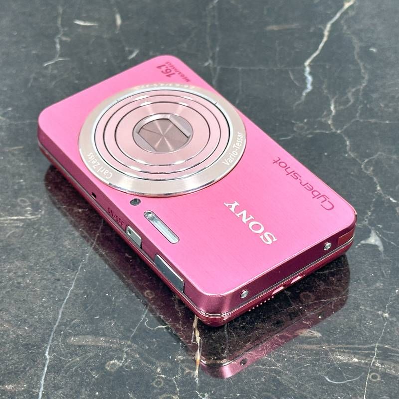 美品】Sony Cyber-shot DSC-W630 ピンク 1610万画素 25mm広角 光学5倍