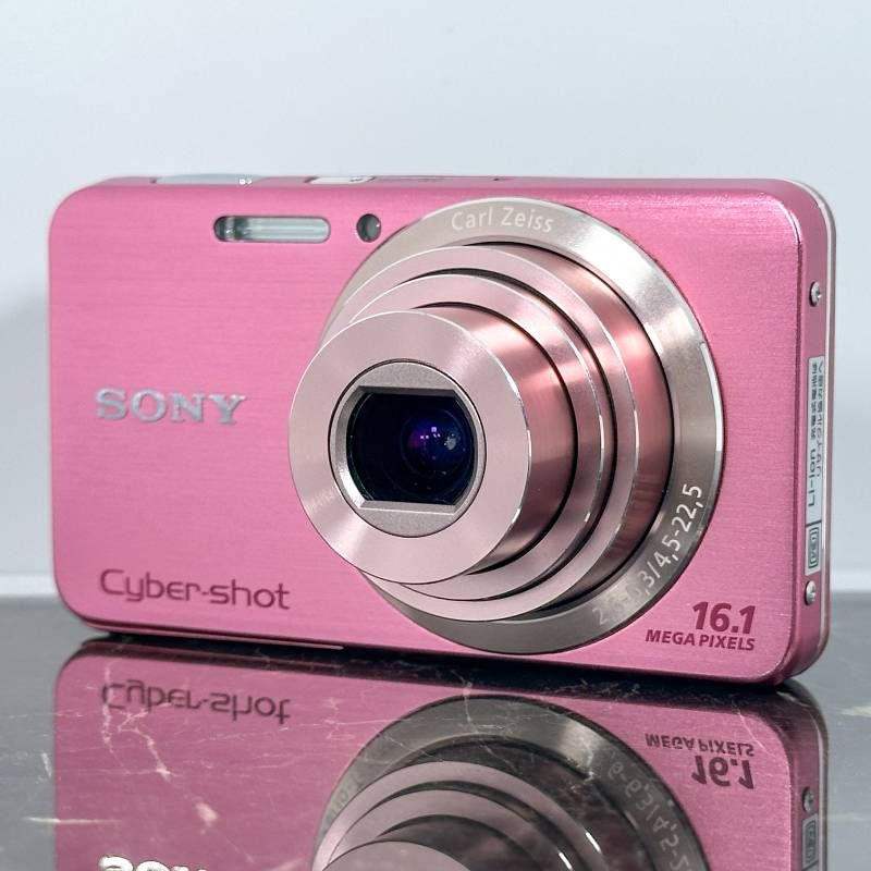 美品】Sony Cyber-shot DSC-W630 ピンク 1610万画素 25mm広角 光学5倍