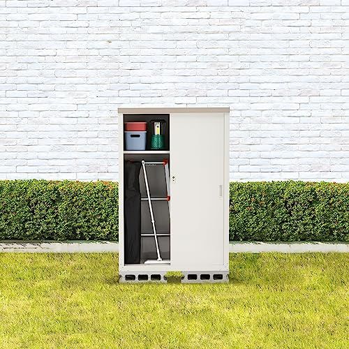 グリーンライフ(GREEN LIFE) 物置 日本製 サビに強い 屋外 長尺物収納