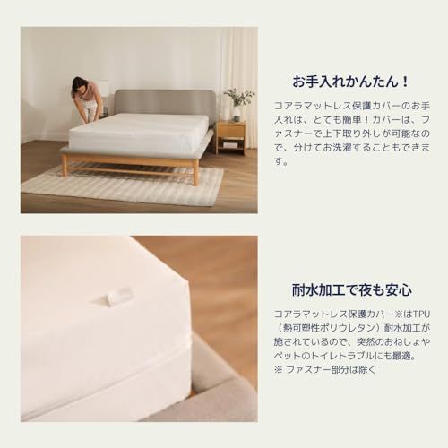 カバーファスナー付き