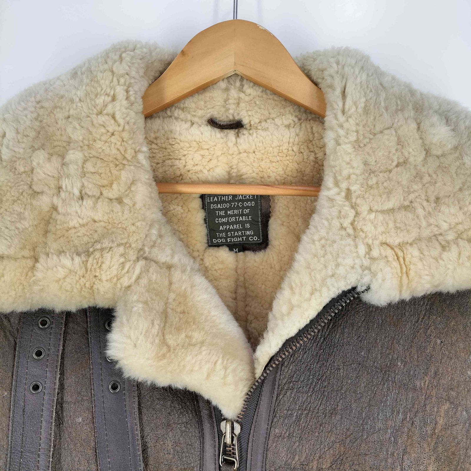 ユーズドフルギ USED古着 B-3 ムートンジャケット メンズ JPN：M