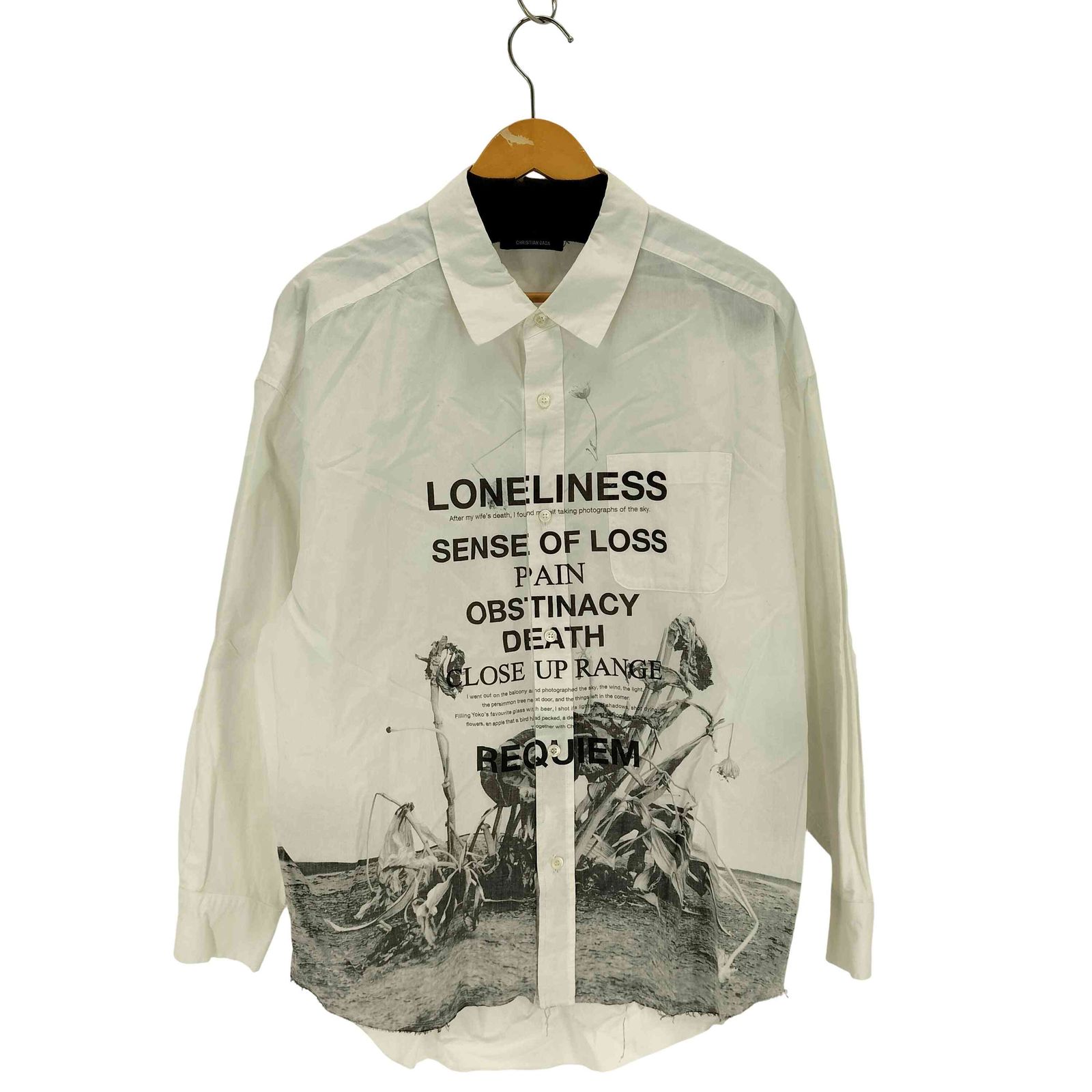 クリスチャンダダ CHRISTIAN DADA 19SS LAWN PRINT SHIRT メンズ JPN