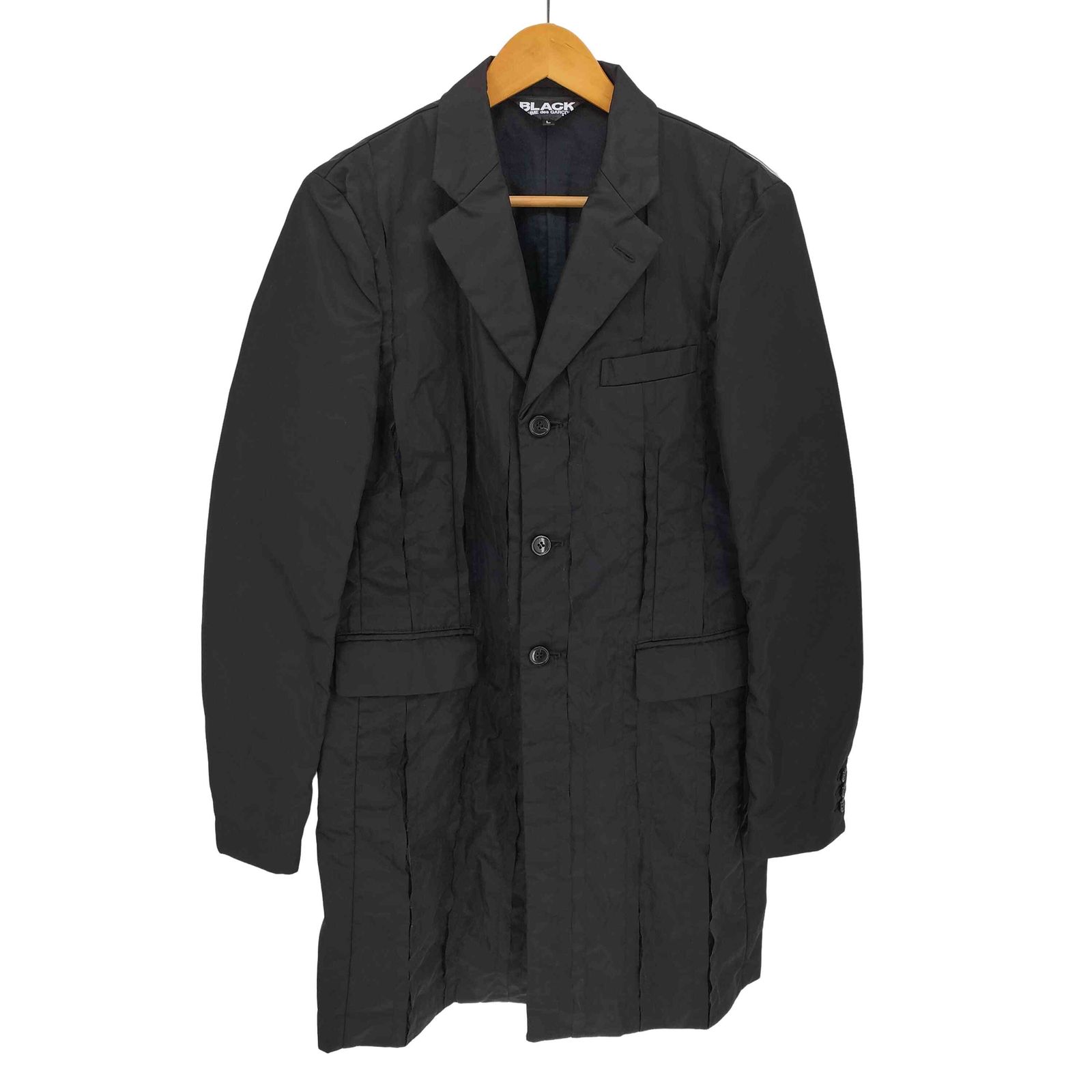 ブラックコムデギャルソン BLACK COMME des GARCONS 19SS ナイロン 縮