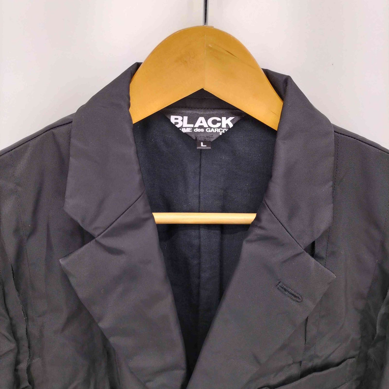 ブラックコムデギャルソン BLACK COMME des GARCONS 19SS ナイロン 縮