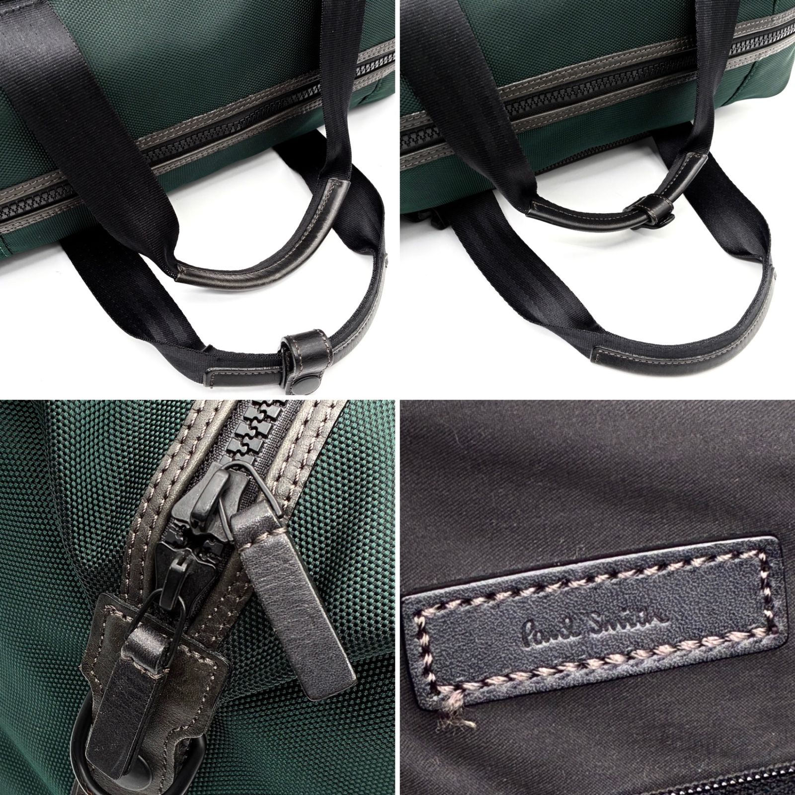 極美品 Paul Smith ポールスミス ボストンバッグ バリスティック