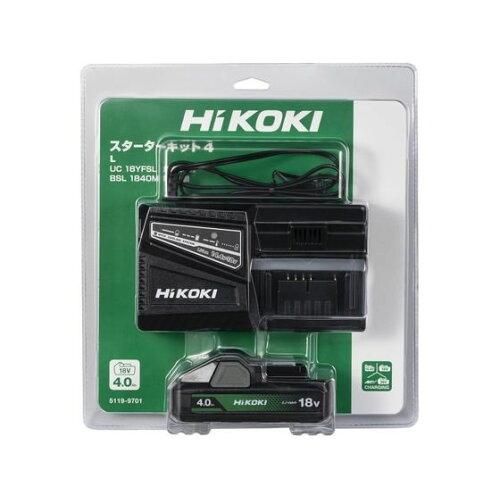 工機ホールディングス HiKOKI 充電器 L スターターキット4 6444