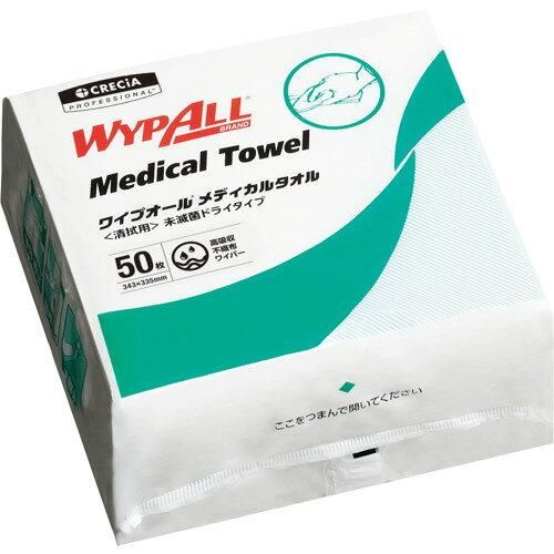 クレシア ワイプオール メディカルタオル 4つ折り 60553 2048