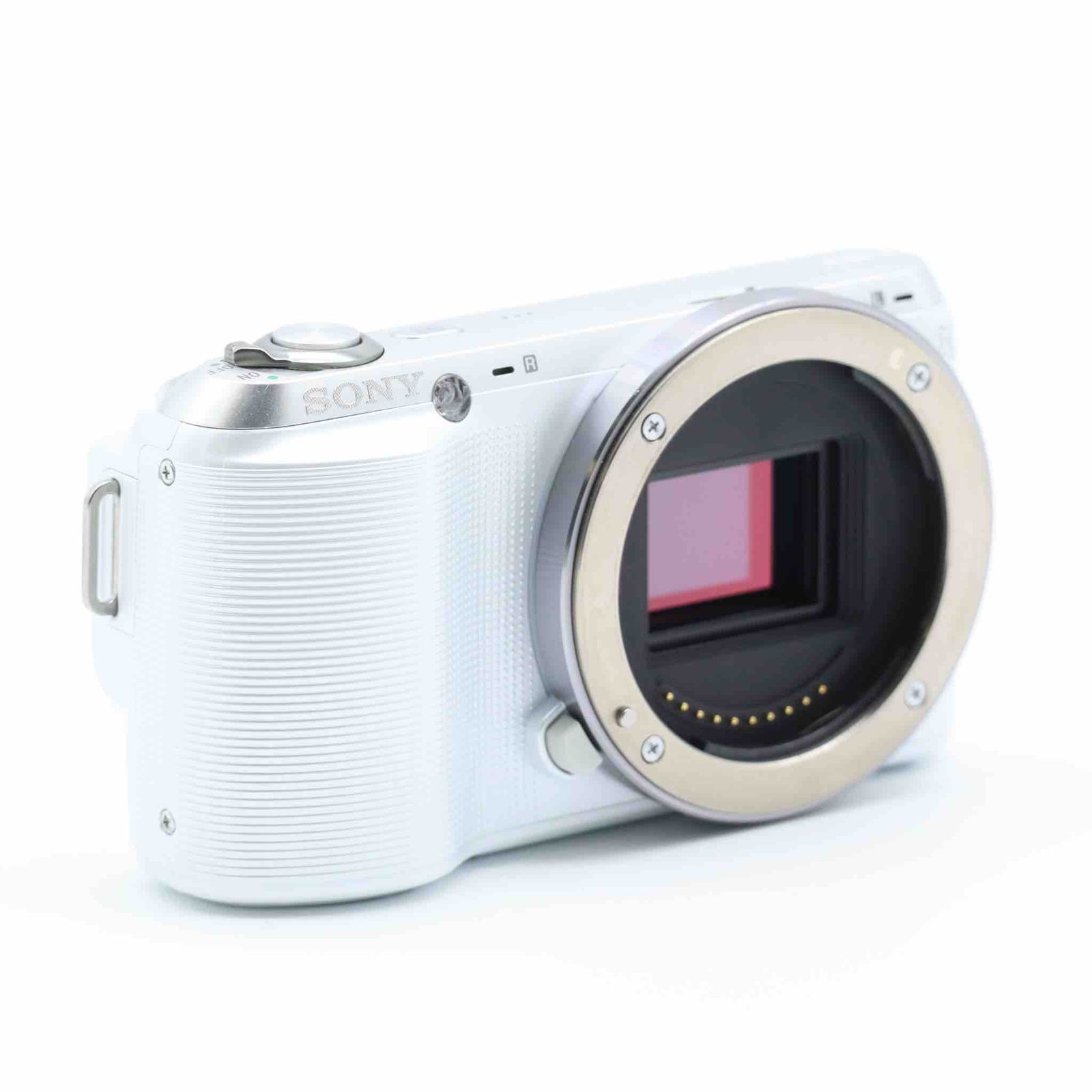 SONY NEX-C3 ボディ ホワイト #804 - メルカリ