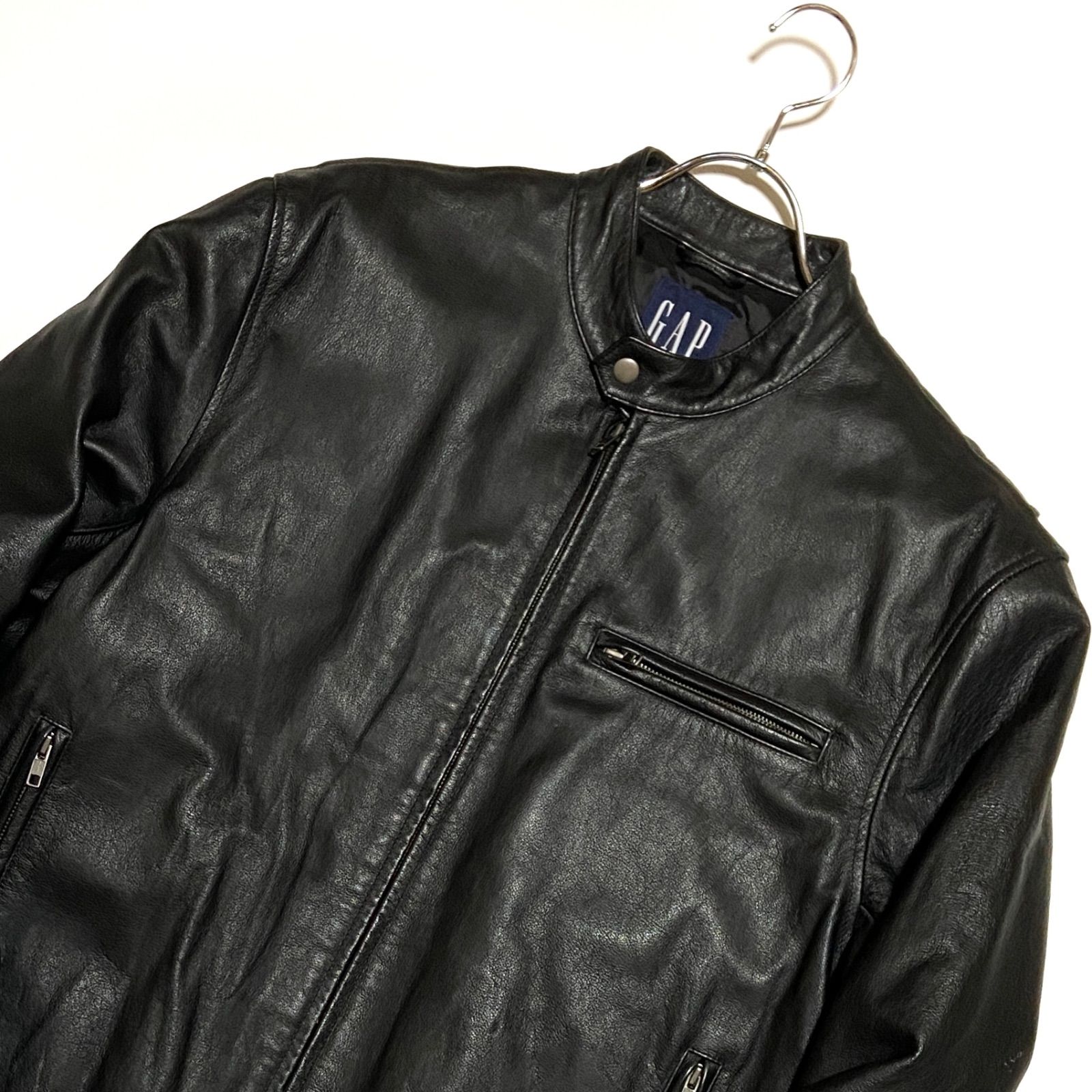OLD GAP オールドギャップ シングルライダース レザージャケット 本革 