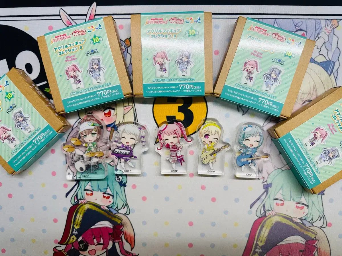 BanG Dream! アークリルフィギュア パスパレ 5種 まとめ