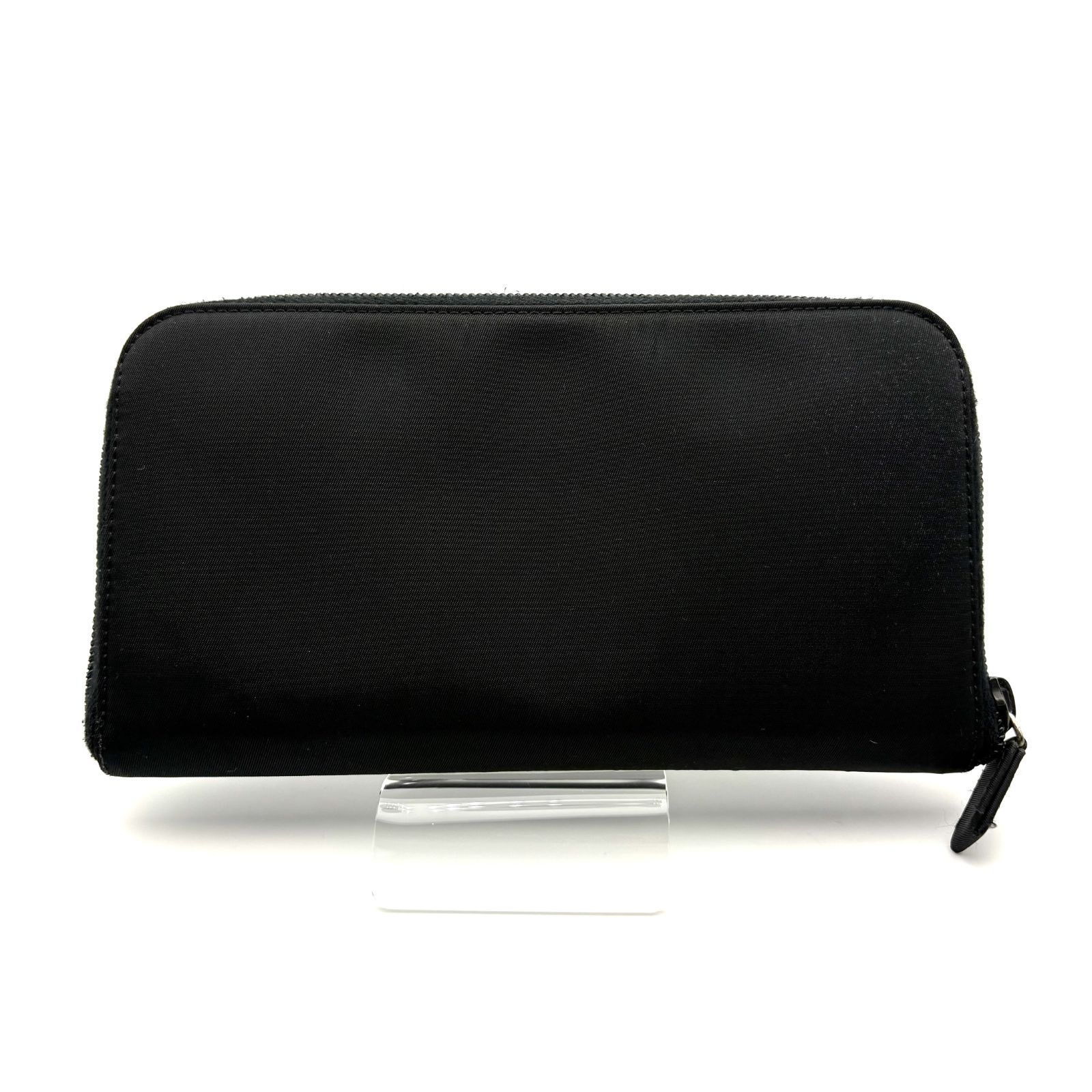 【美品】プラダ　テスート　ジッピー長財布　M506　ブラック 美品】プラダ テスート ジッピー長財布 M506 ブラック PRADA（プラダ