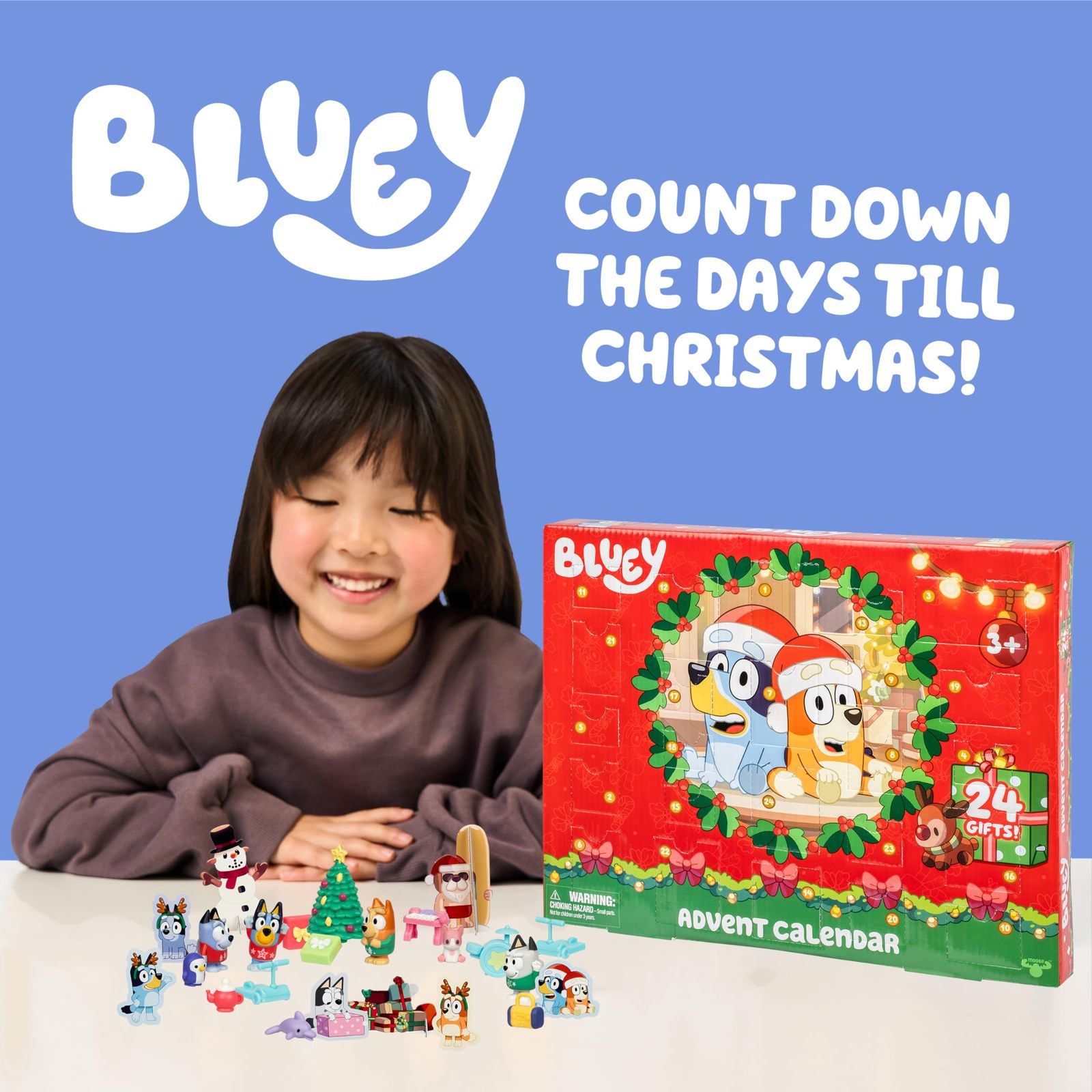 Bluey Mini Figures Surprise Advent Calendar