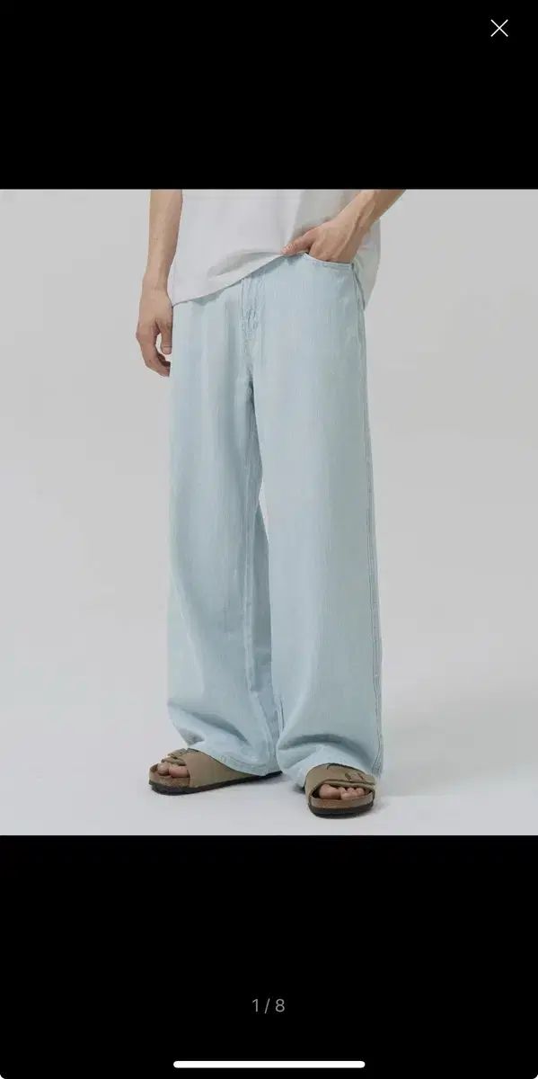 トフィーリラックスド サマー デニムパンツ FIT リラックスフィット