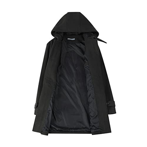  FOMANSH メンズ ラシャコート ロング ジャケット フード付き 帽子 ダッフルコート 防寒 防風 大きいサイズe 59 e 422 ab その他 キッチン 食器