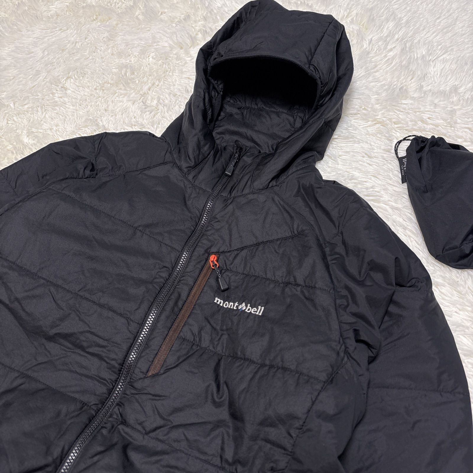 mont-bell モンベル U.L.サーマラップ パーカ Men's L ブラック - メルカリ