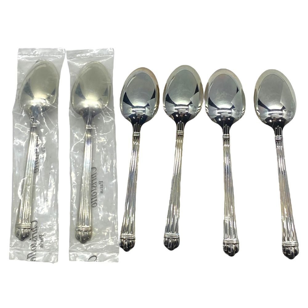 クリストフル アリア ゴールドリング コーヒースプーン 6セット