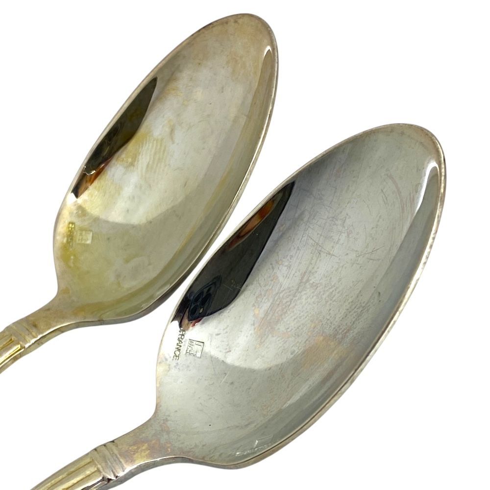 クリストフル アリア ゴールドリング コーヒースプーン 6セット